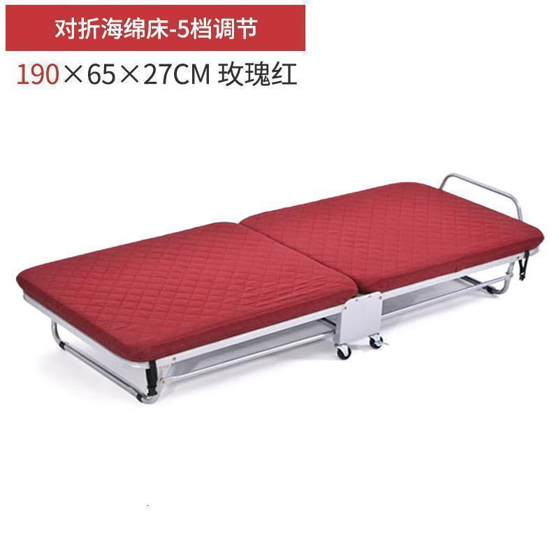 森美人折叠床办公室单人午睡午休床家用便携简易双人沙发床出租屋行军床高清大图
