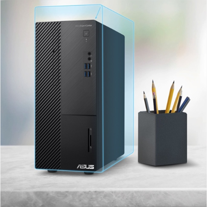 华硕（ASUS）D500MA商用电脑套机23.8英寸显示器（i3-10100 4G 1T+128G 2G独）