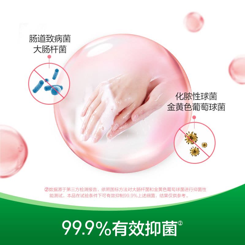 滴露玻尿酸泡沫抑菌洗手液花香型250ml*2瓶儿童泡泡家用洗手图片