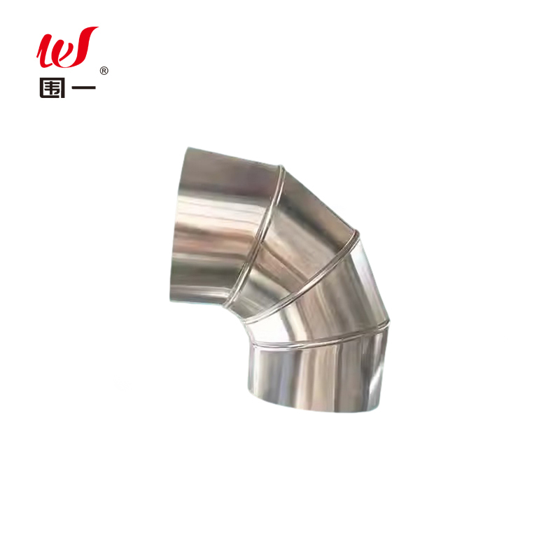 围一 管道保温弯头 直径25CM 壁厚0.5MM 套高清大图