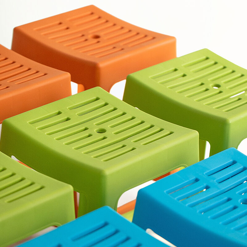 茶花(CHAHUA) A0838P 塑料凳30*27*35cm 个 方凳高清大图