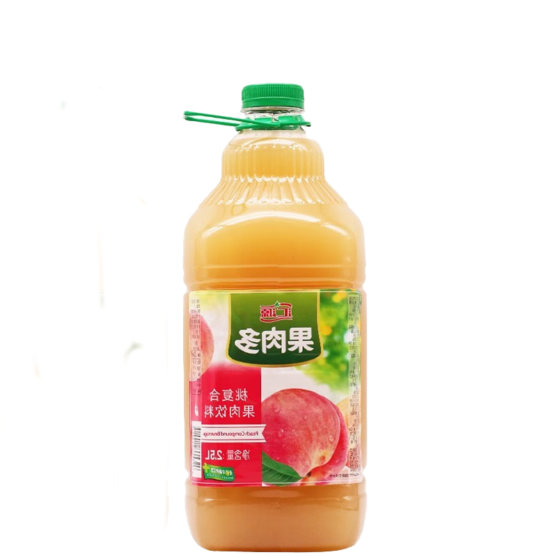 汇源 桃汁整箱果汁饮料2.5L*6桶高清大图