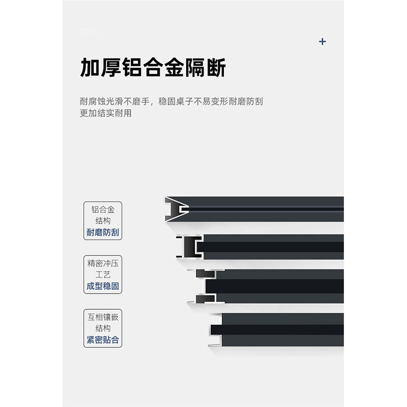 鑫睿辉 L型工位桌 140*120*110cm 张高清大图