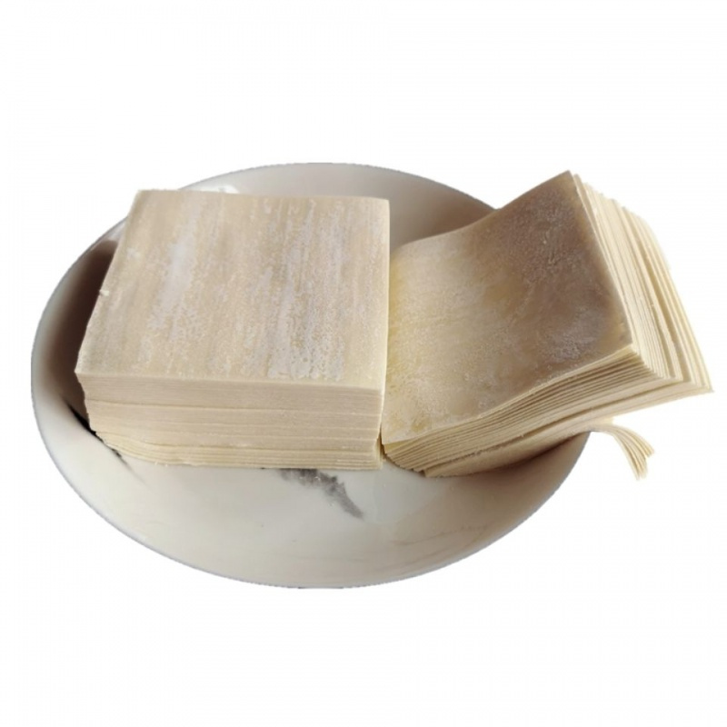 四川抄手皮馄饨皮碱面皮云吞皮超薄大号混沌皮新鲜包面皮抄手皮1斤