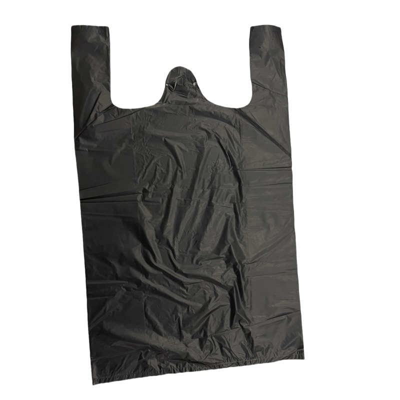 黑色加厚手提垃圾袋65x90cm高清大图