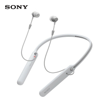 索尼(SONY) WI-C400 无线蓝牙运动耳机 入耳式立体声手机线控通用耳麦 白色