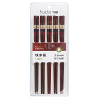 双枪日式合金分食筷(SK40503)5双装