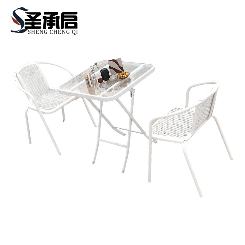 圣承启 庭院桌椅 70cm+2椅 套高清大图