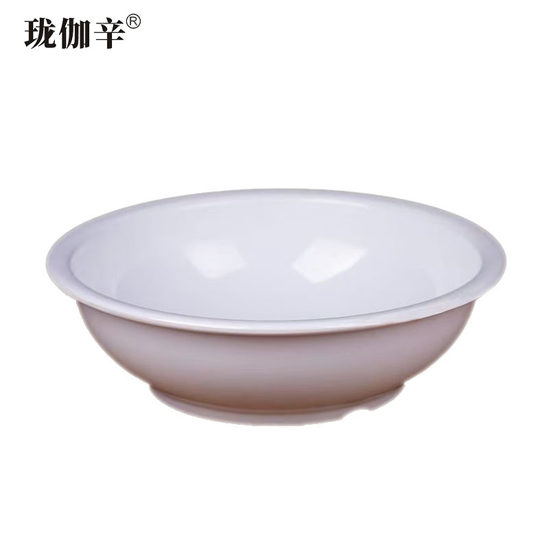 珑伽辛 耐高温密胺大汤碗 汤盆 10英寸/个高清大图