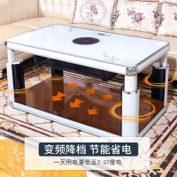 安贝宝升降取暖桌电暖桌家用省电多功能取暖茶几烤火茶几电烤桌长方形升降电暖茶几客厅四面取暖烤火桌子取暖器家用烤火炉子电炉