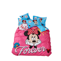 DISNEY 迪士尼 欢乐童年亲肤棉床单、被套、枕套四件套 DRW05-6010