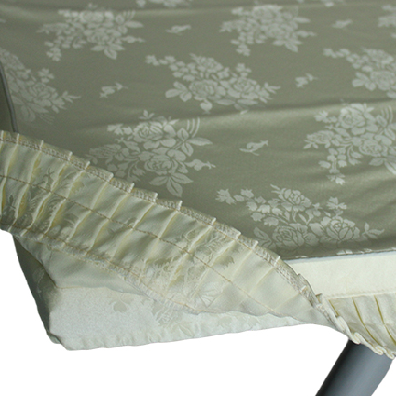 紫燕沙 桌布 700×740mm 米黄化纤光面提花布 加墙加菲子 内加松紧 个高清大图