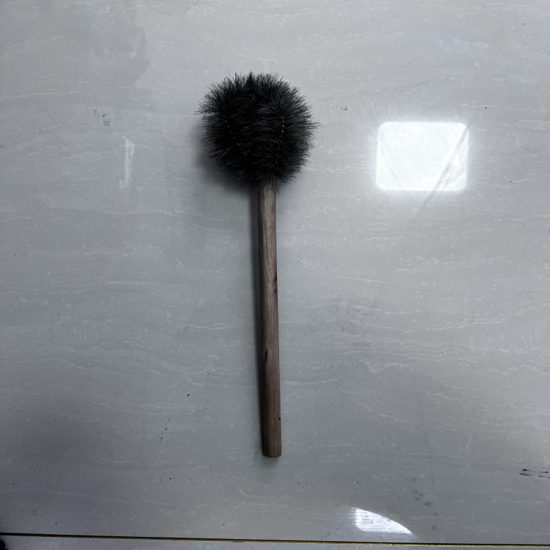 核隆钰 刷子 长把木柄 把高清大图
