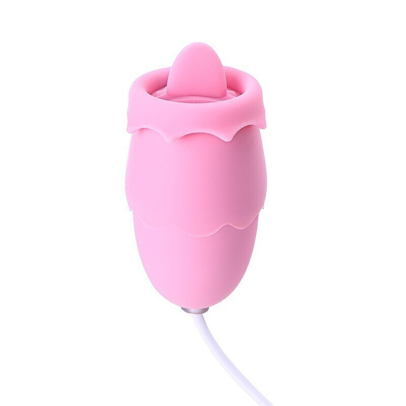 久爱(Jiuai) USB双跳蛋舌舔器便携式女用自慰器具器 充电防水** 成人情趣性夫妻房事用品高清大图