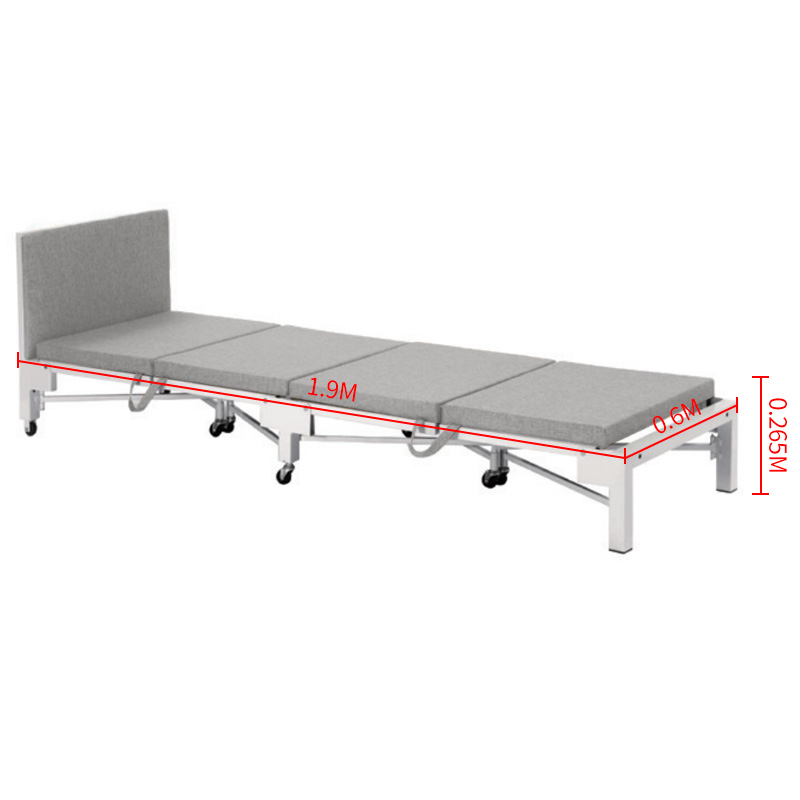 双朗 屏风工位含床和柜0.8mm SF241518G 1.8*1.8*1.2m 白+橡木色 套高清大图