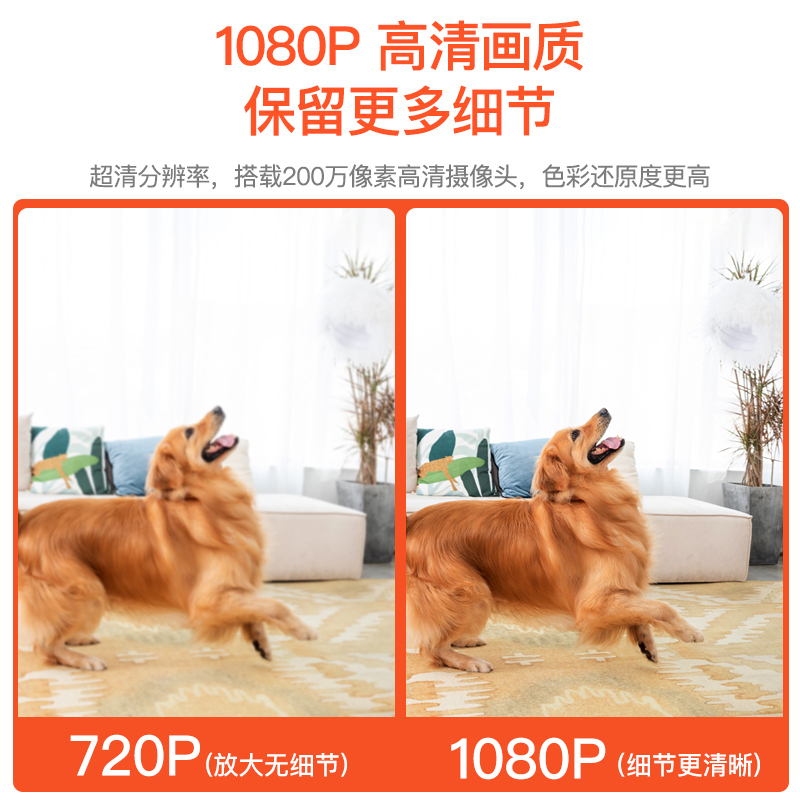 送7天循环监控录像卡 5G双频WIFI摄像头监控器家用远程手机360度全景全彩夜视3MP高清无线网络智能摄像机 断电续航高清大图