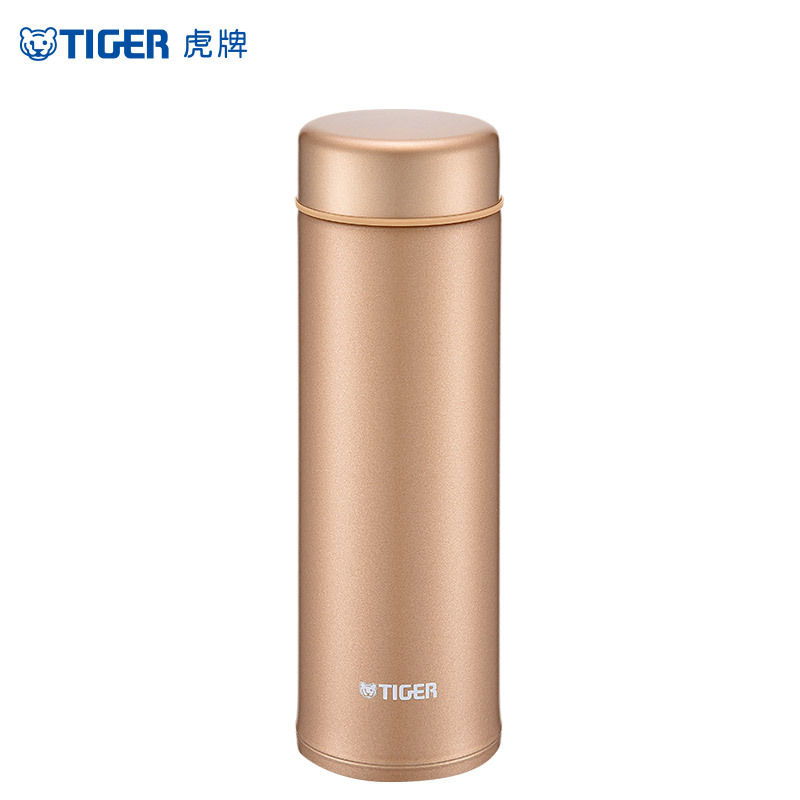 虎牌(tiger) 真空保温杯不锈钢迷你水杯子男女便携 MMP-H03C 300ml 富贵金ND