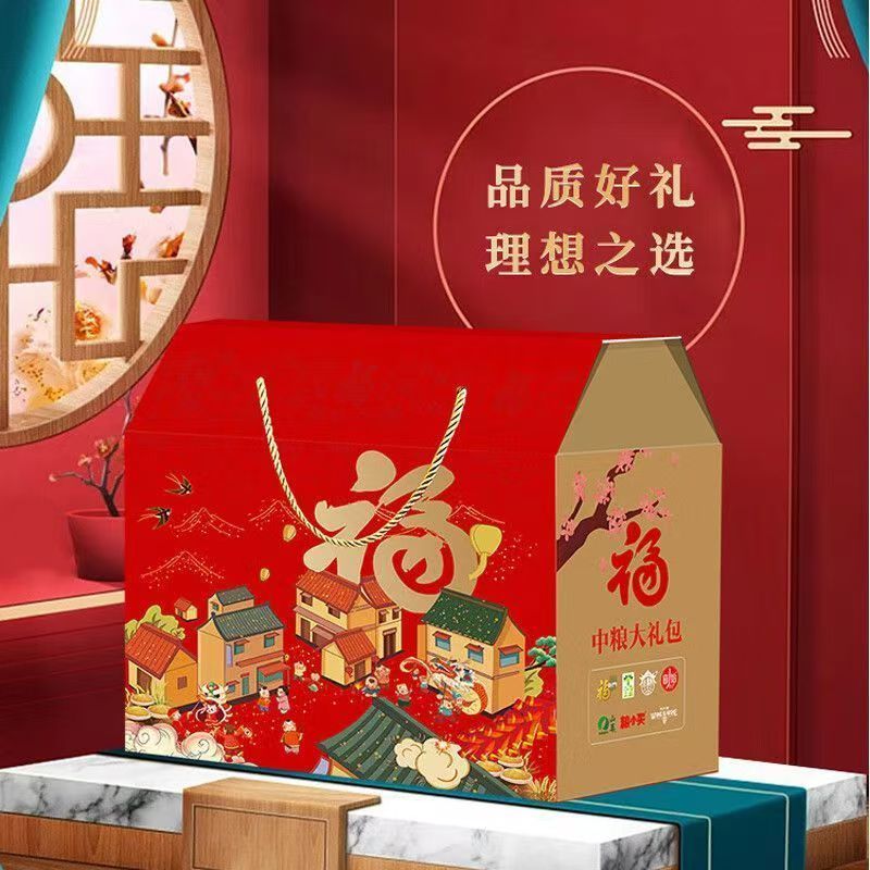 中粮福临门 家宴营养家通用大 礼包6848g+1L
