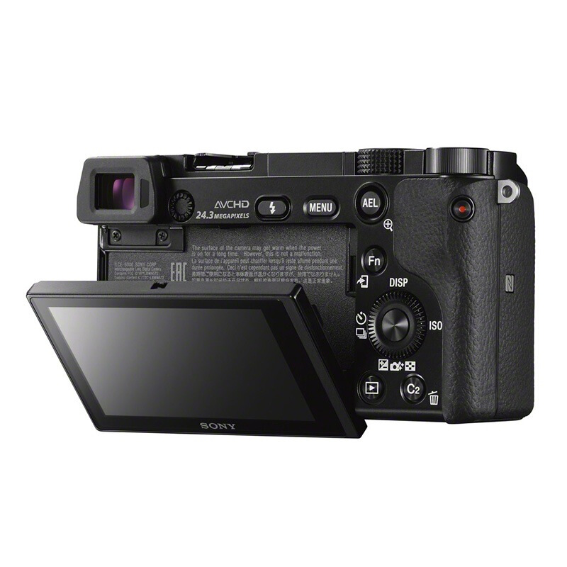 索尼(SONY)ILCE A6000黑色(18-105mm)数码微单相机 单镜头套装 约2430万像素高清大图