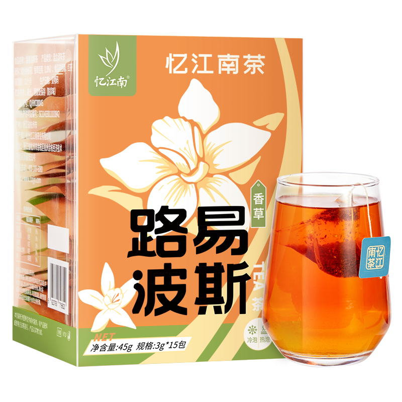 忆江南 香草路易波斯茶45g高清大图
