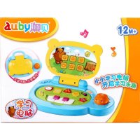 澳贝学习电脑463480点读早教机婴幼儿益智玩具0-3岁过家家仿真笔记本