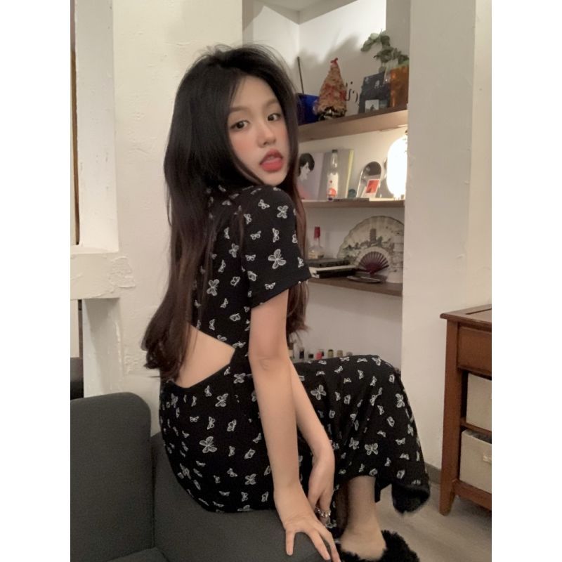 VICTORYVERA新中式拽姐~连衣裙女装夏季设计长裙高级感气质旗袍裙
