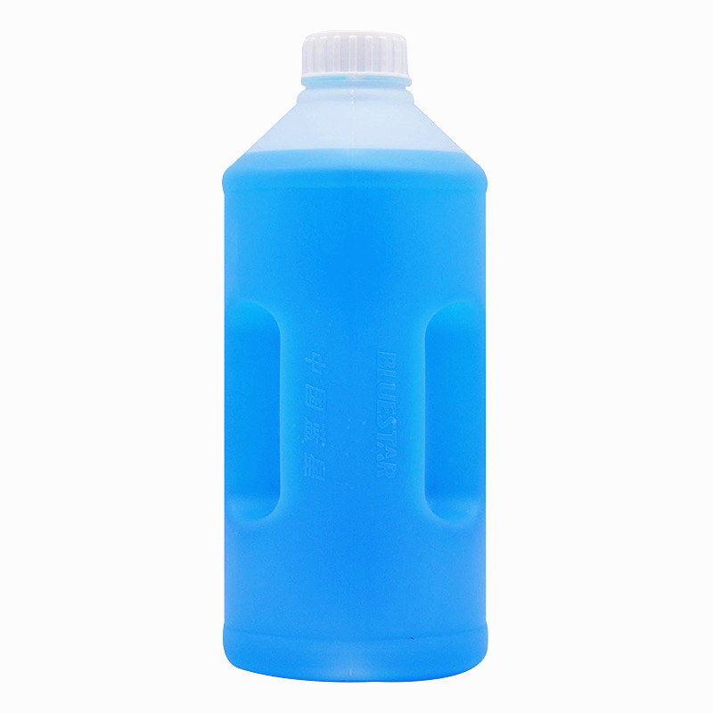 蓝星夏季汽车玻璃清洗剂-2℃高效去污去油膜挡风玻璃水2L(4瓶裝)高清大图