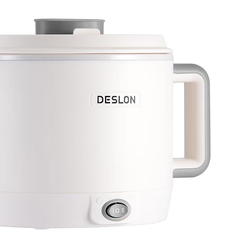 德世朗DESLON机械控温电火锅DDQ-HG11O 550W小容量高效烹饪家用神器高清大图
