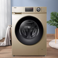 Haier/海尔洗衣机 10公斤全自动滚筒变频 一级能效节能大容量家用洗衣机 筒自洁巴氏除菌G100108B12G新款