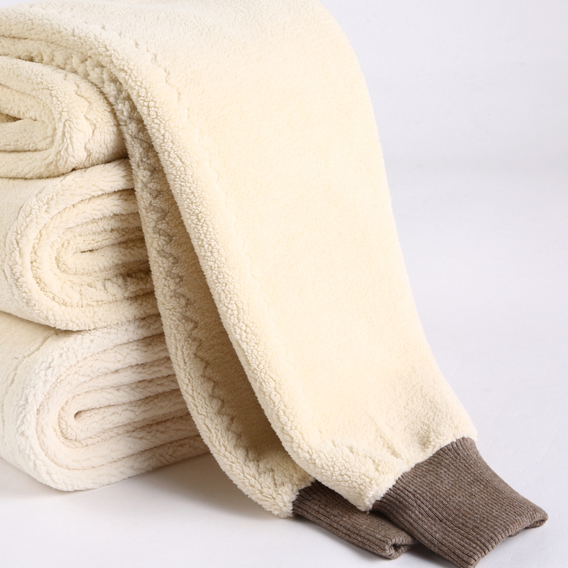 免费试穿 男女款春秋装加绒加厚保暖裤中老年高腰护膝羊毛裤大码羊羔绒打底裤2024冬装新款羊毛保暖裤男大码内穿毛裤加绒裤高清大图