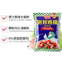 厨邦鸡精 提鲜增香厨师常用 厨房火锅煲汤高汤 凉拌炒菜调味料袋装450g