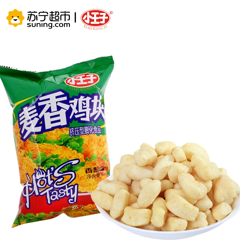 小王子 麦香鸡块(香葱鸡味) 108g/袋