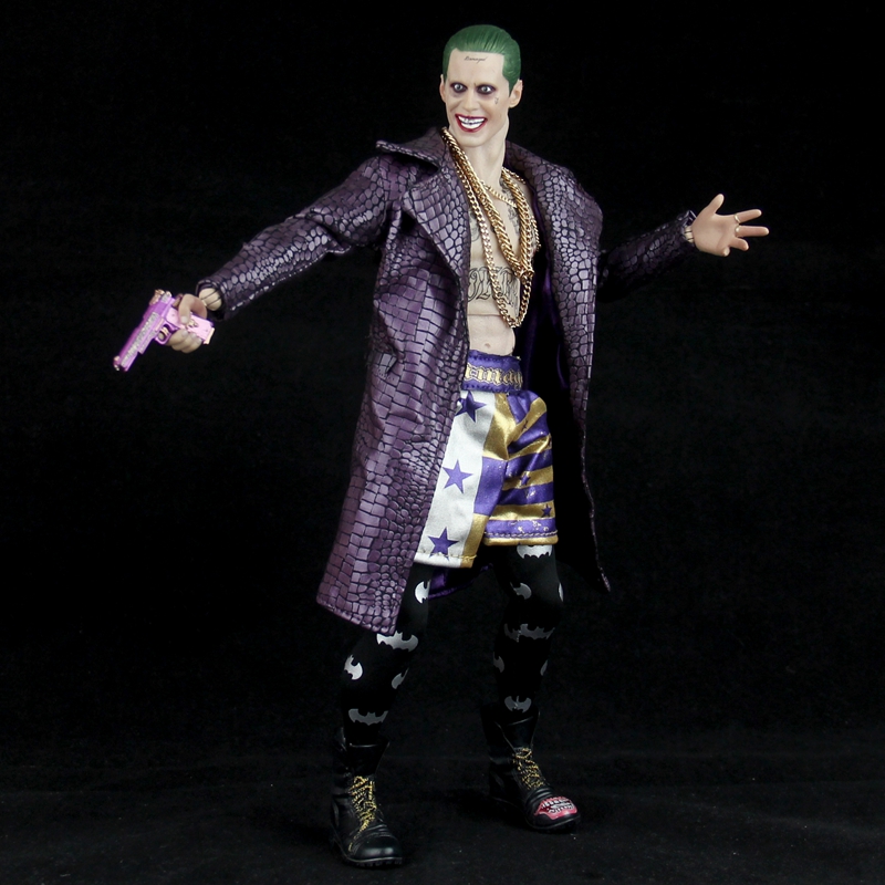 正版 自杀小队x特遣队 12寸布衣可脱小丑男关节可动手办模型摆件