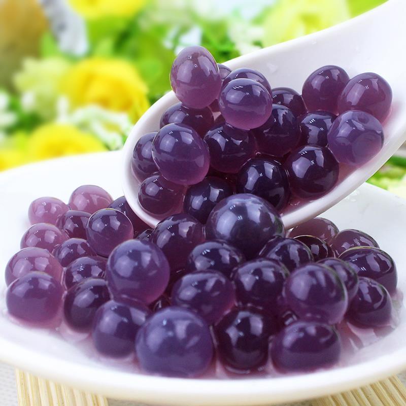 网红爆爆珠爆爆蛋奶茶专用泡泡蛋珠蓝莓爆珠12kg奕方水果捞爆珠1200g