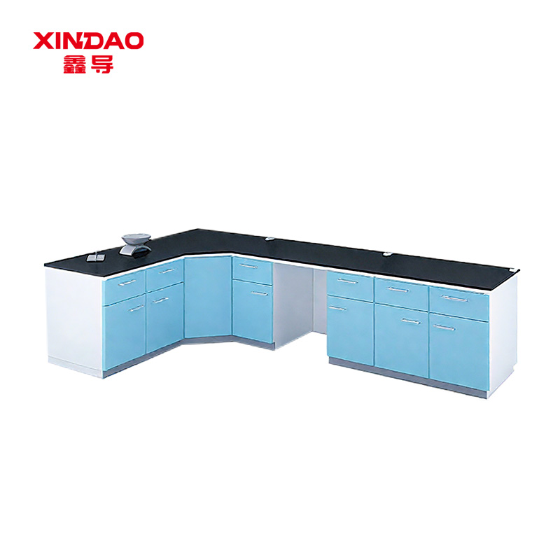 鑫导 实验桌 SYT83-角柜钢木定制 米高清大图