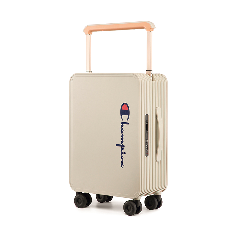 冠军(Champion) 平衡中置宽拉杆行李箱GJDK29L1杏色20寸