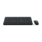 罗技(Logitech) MK545无线键鼠套装 防泼溅 黑色