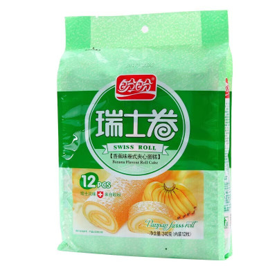 盼盼香蕉味瑞士卷240g*1袋装