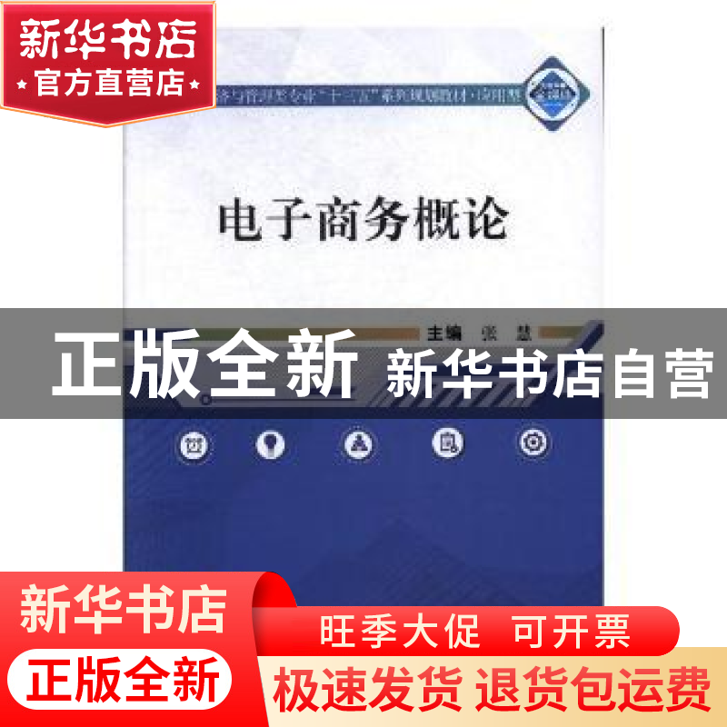 正版 电子商务概论 张慧主编 武汉大学出版社 9787307195929 书籍高清大图