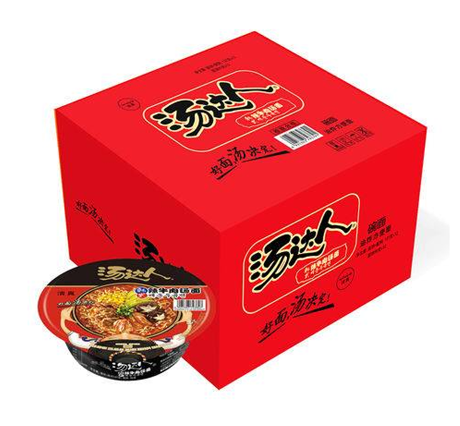 汤达人[碗] 韩式辣牛肉120g*12碗