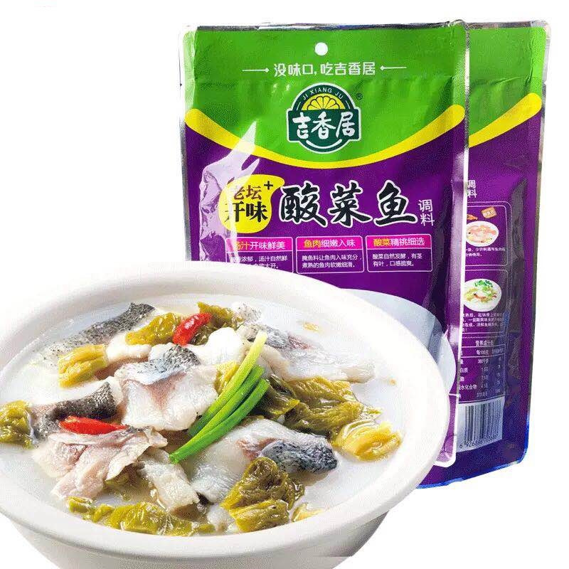 开味酸菜鱼调料350g