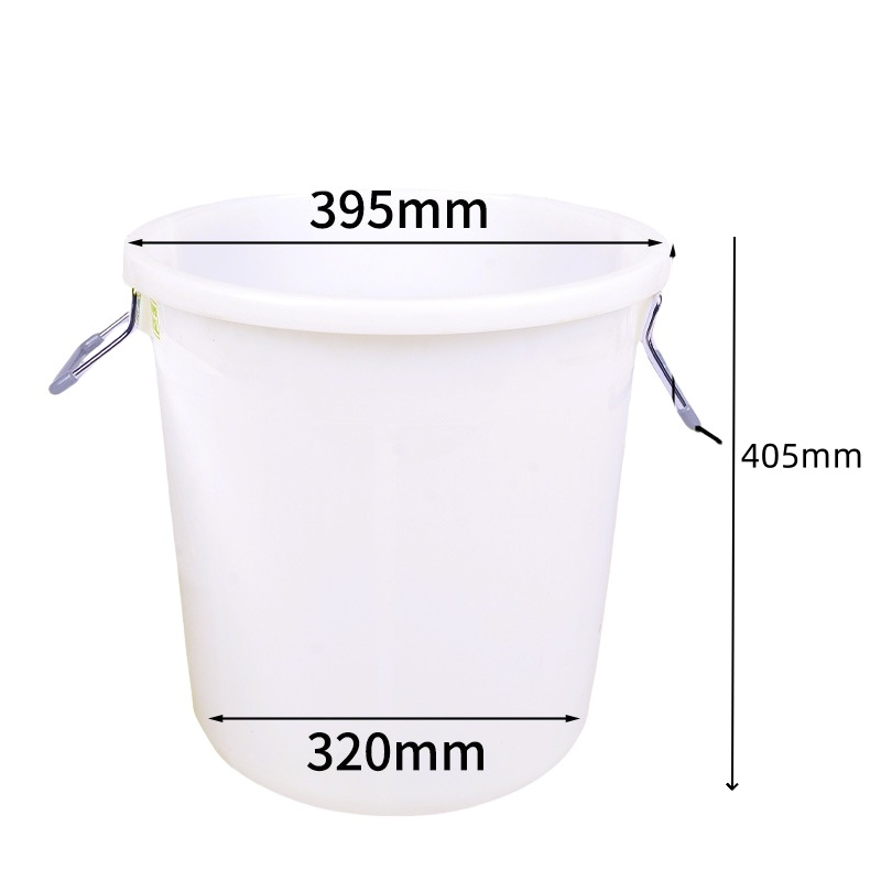 珂攸洋塑料水桶白色无盖个高清大图