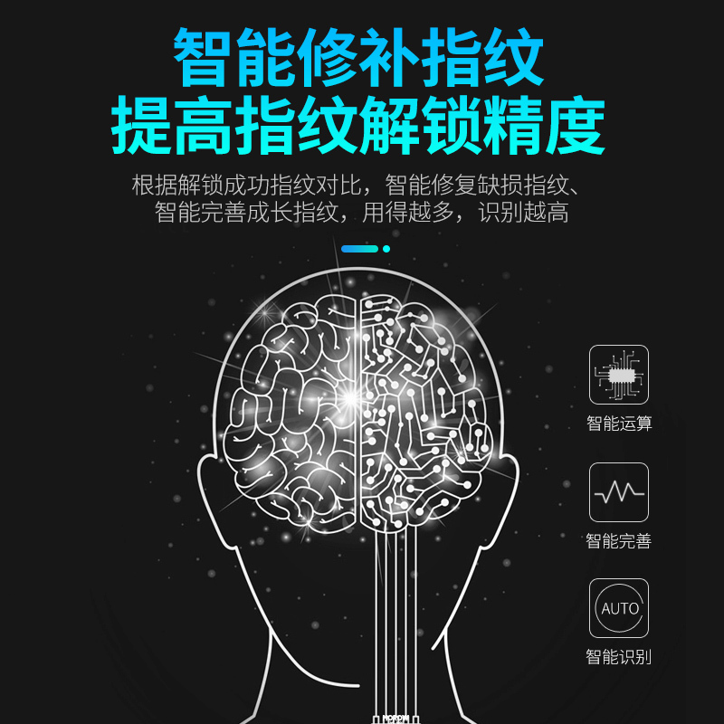 希箭 指纹锁密码锁家用防盗门酒店门锁电子锁全自动刷卡锁 X3半自动智能锁