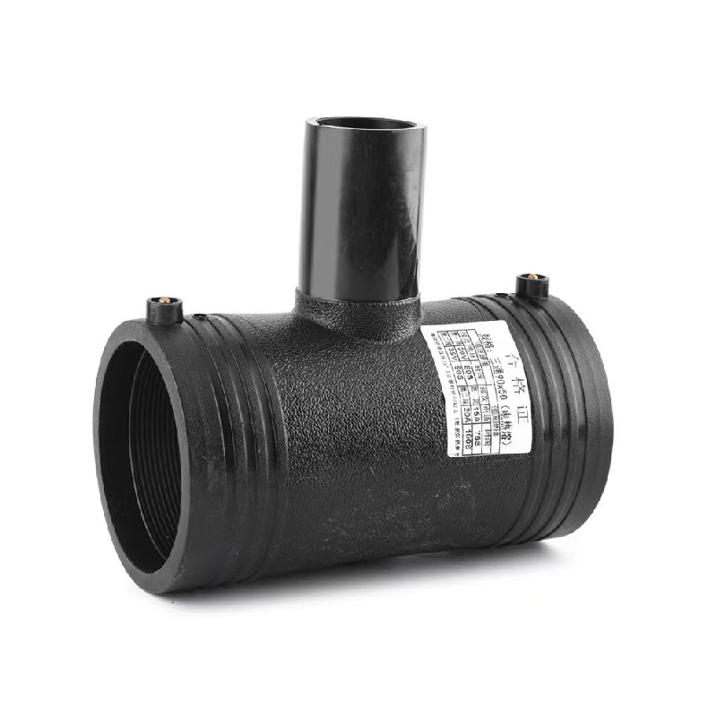 盛京联硕 PE异径电熔三通 T140*110(承压1.6Mpa)个高清大图