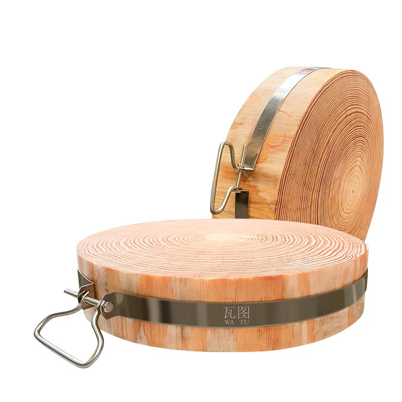 瓦图(WATU)圆形松木菜板高清大图