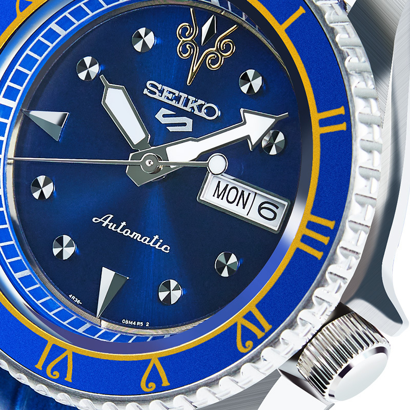 SEIKO精工手表街头霸王春丽联名款限量运动风机械表女表SRPF17K1