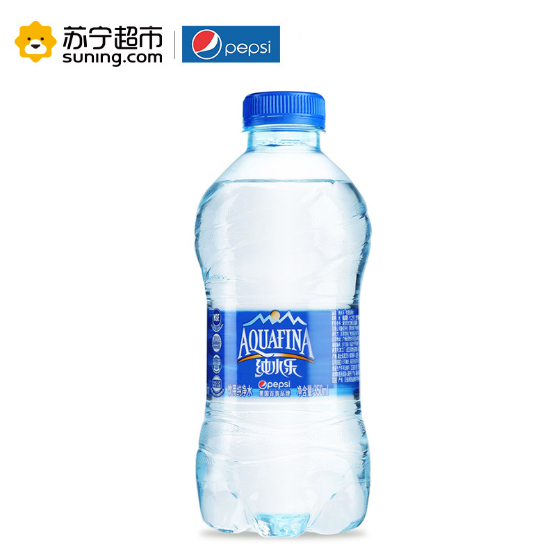 百事可乐 纯水乐 饮用水 350ml*24瓶(整箱)