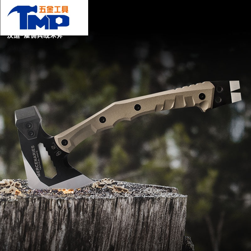 Jing Ping精钢战术斧头防身武器户外劈柴斧子手斧战斧多功能开山树斧报价 参数 图片 视频 怎么样 问答 苏宁易购