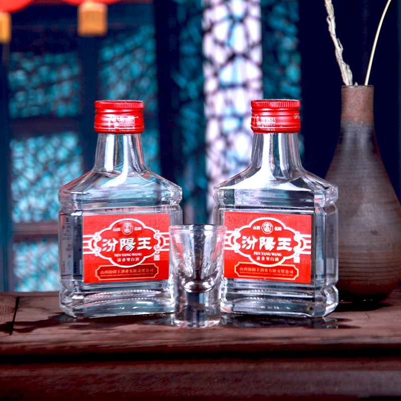 山西名酒汾阳王扁瓶45125ml1瓶纯粮酿造参数