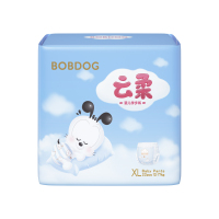 巴布豆云柔拉拉裤/学步裤 XL22片装 男女宝宝通用尿不湿
